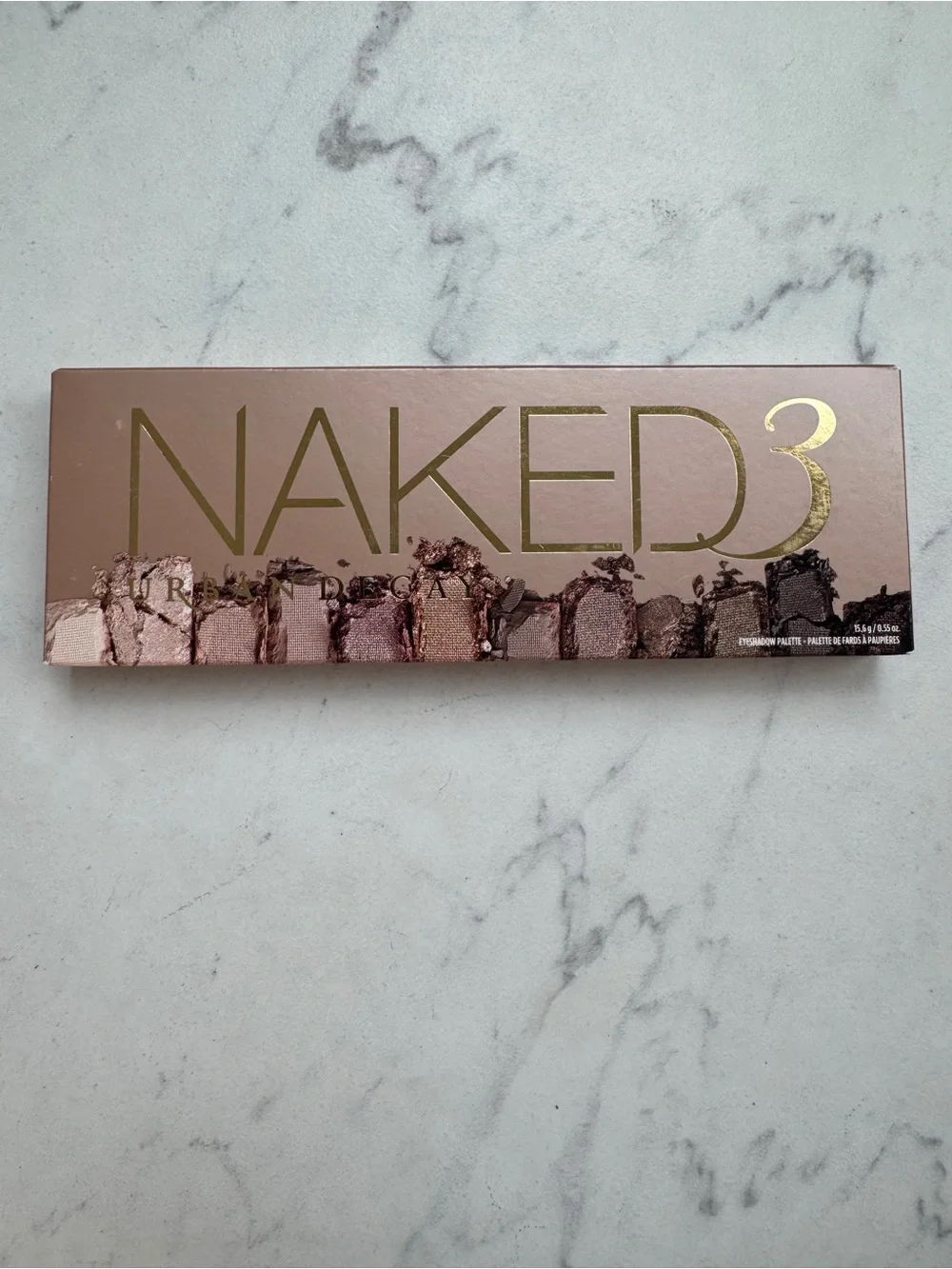 URBAN DECAY NAKED 3 SOFT PINK EYESHADOW PALETTE